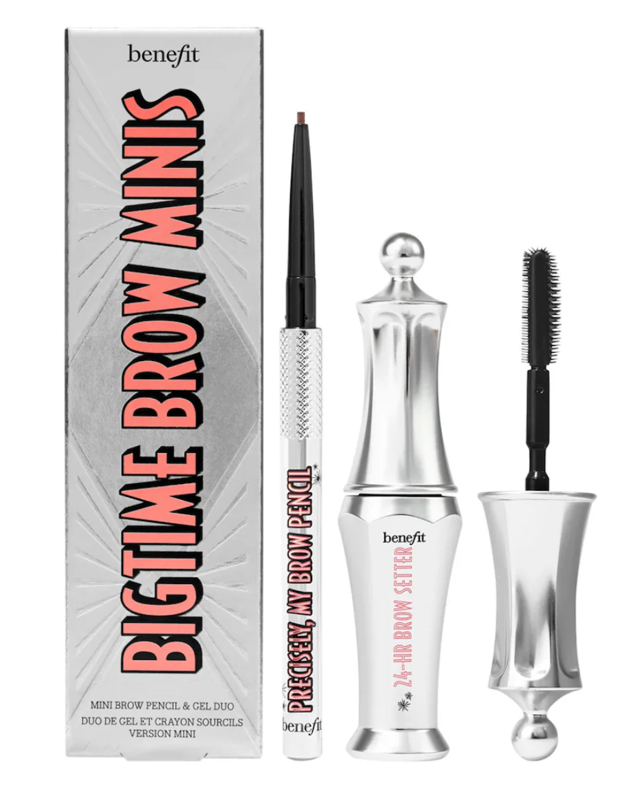 Benefit Mini Bigtime Brow Pencil and Brow Gel Set