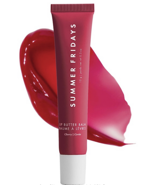 Summer Fridays - Lip Butter Balm for Hydration & Shine | Cherry
