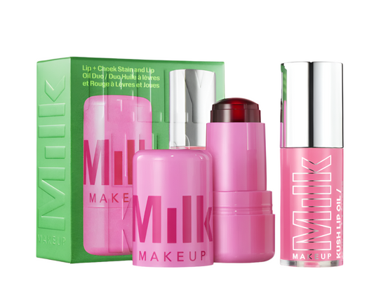 MILK MAKEUP - The Jelly Lip Kit: Lip + Cheek Stain & Lip Oil Duo