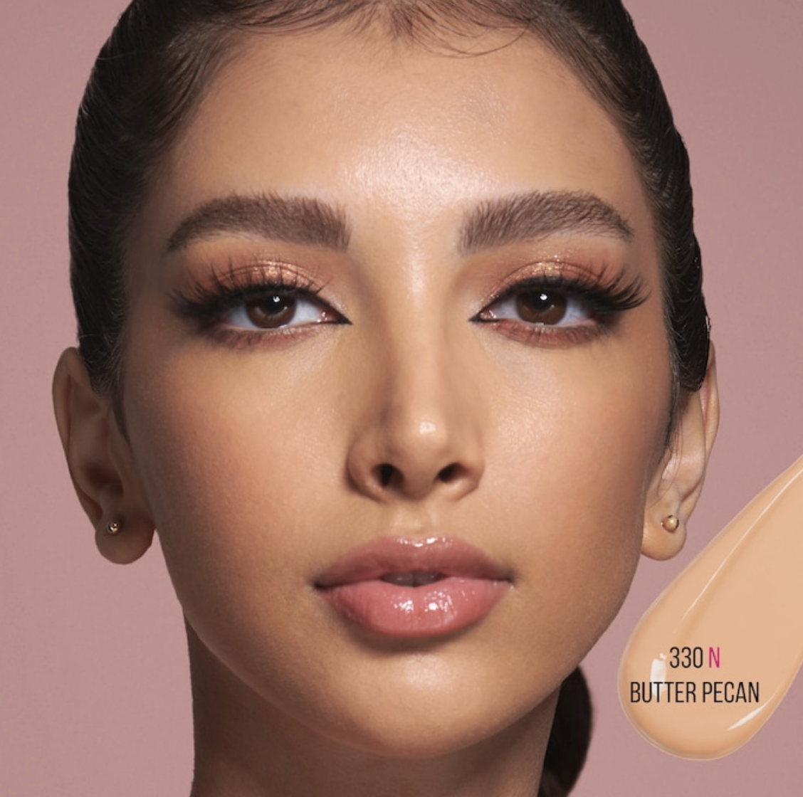 Huda Beauty #FauxFilter Luminous Matte Foundation - 330N Butter Pecan