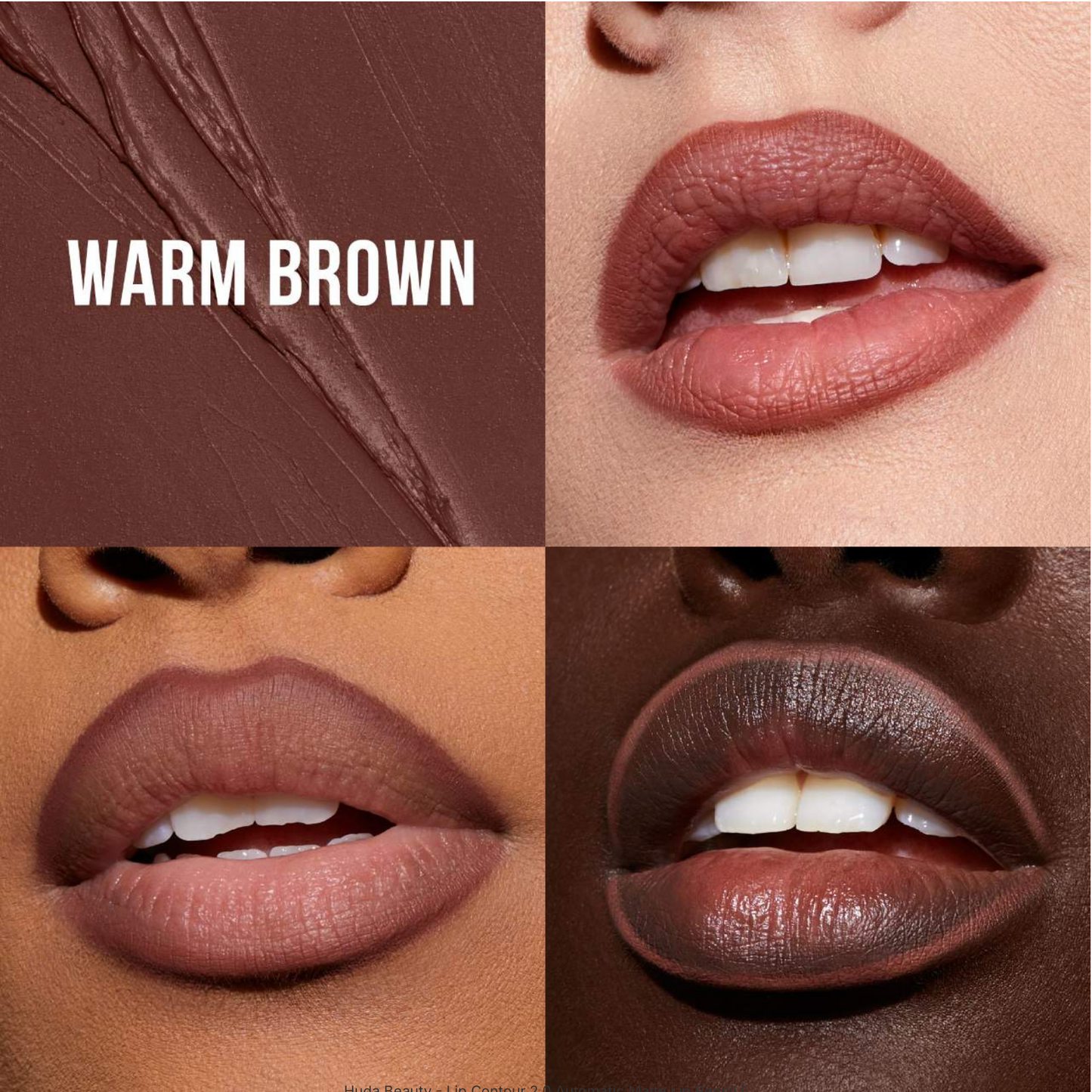 Huda Beauty - Lip Contour 2.0 Automatic Matte Lip Pencil | Warm Brown