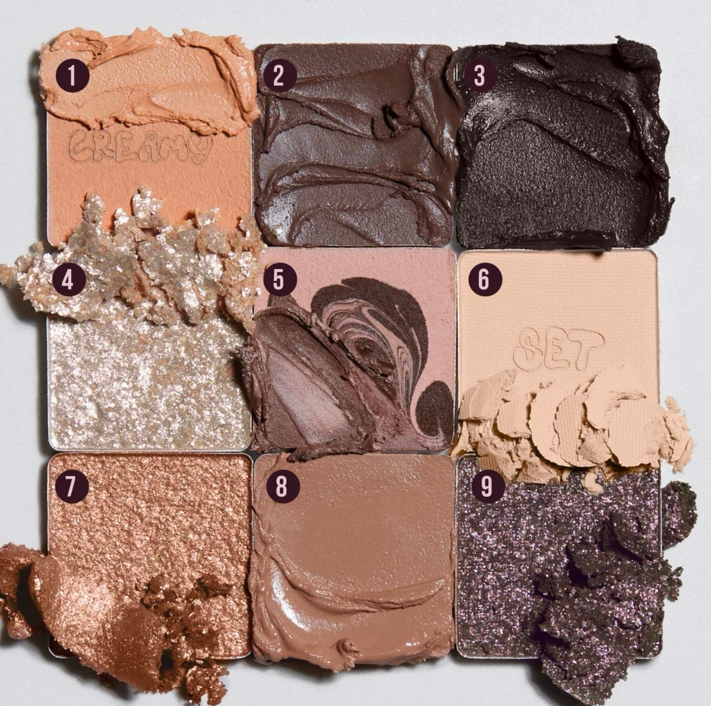 Huda Beauty - Creamy Obsessions Eyeshadow Palette | Neutral Brown