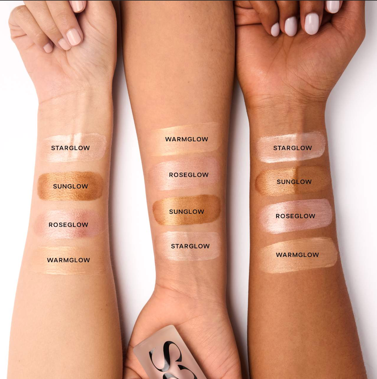 Saie - Glowy Super Gel Lightweight Dewy Highlighter | Warmglow - universal soft warm gold