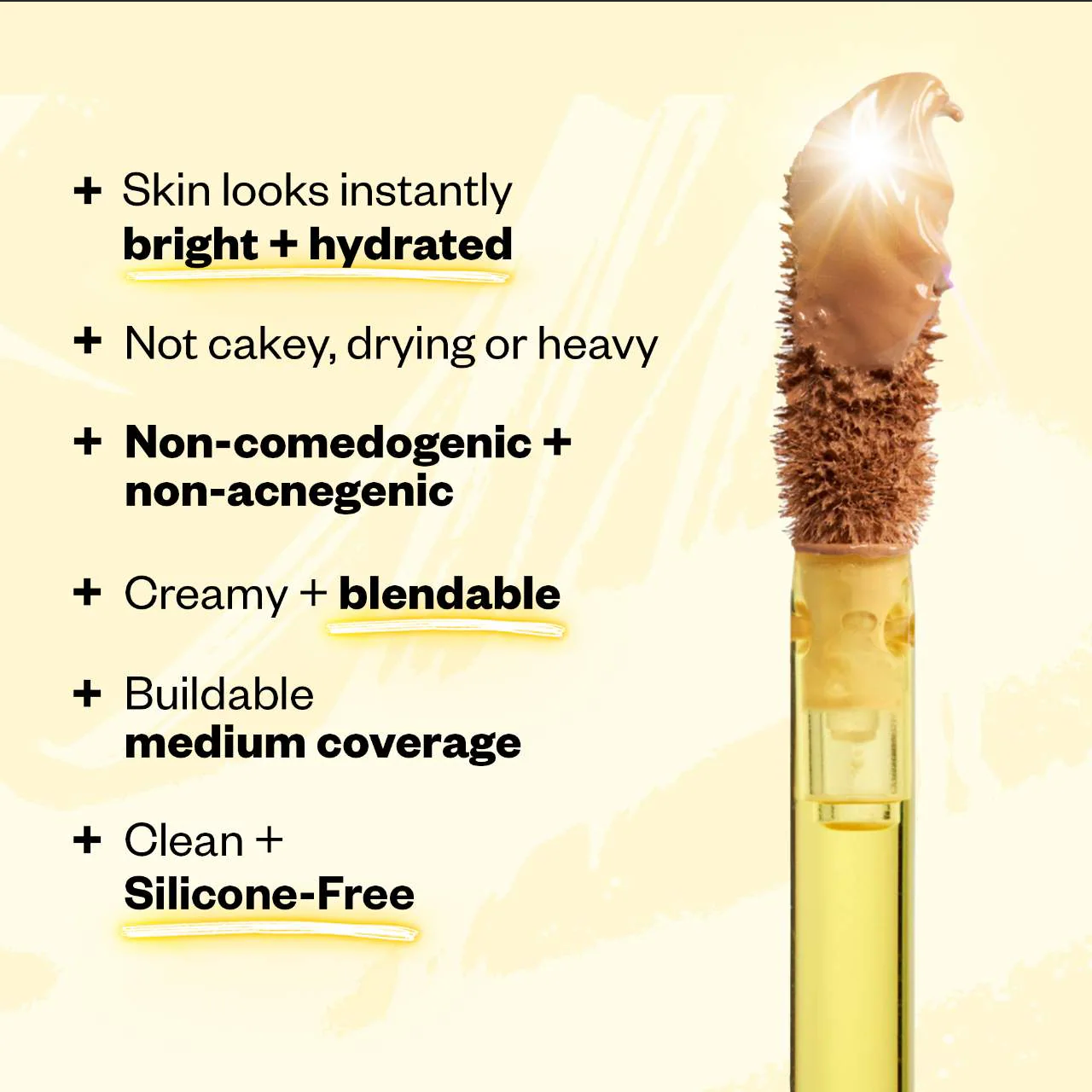 Kosas Concealer | Tone 3.6 C - light+ with cool pink undertones