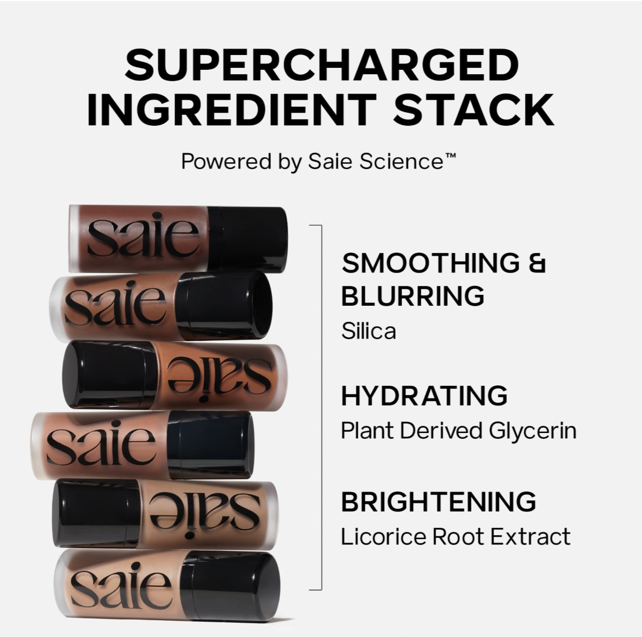 Saie - Dew Bronze Soft-Focus Liquid Bronzer | Swim - light-medium to tan with neutral undertones