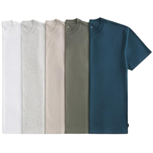 Hollister Relaxed Cooling Tee 5-Pack