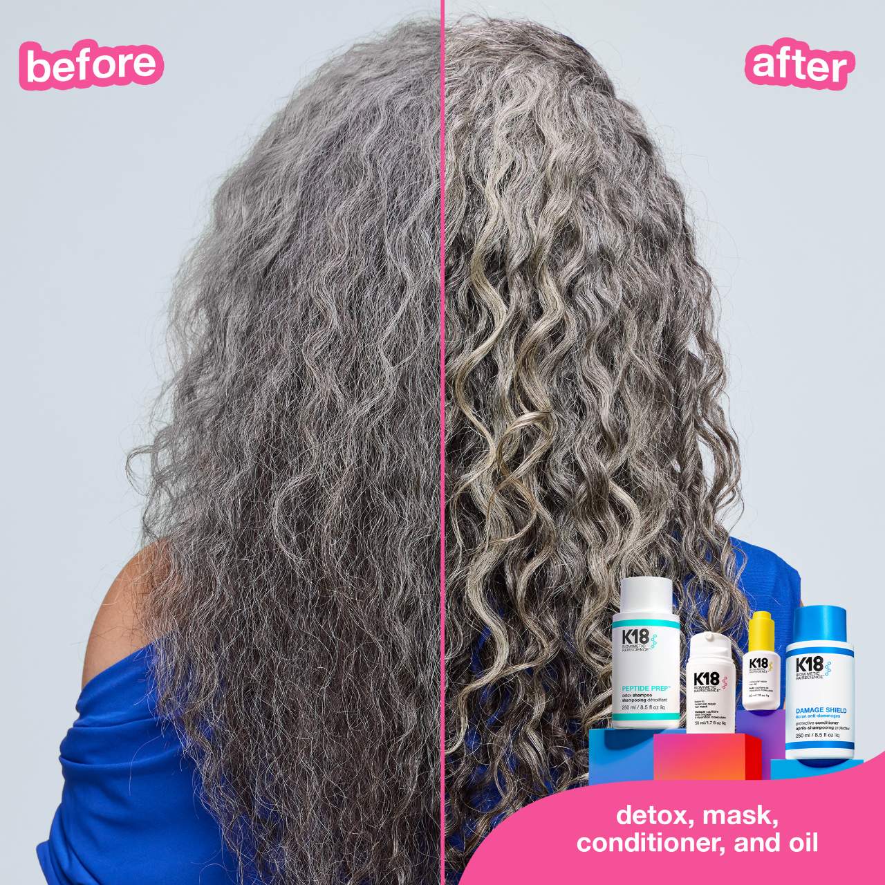 K18 Biomimetic Hairscience Molecular Repair Hair Oil - 30mL