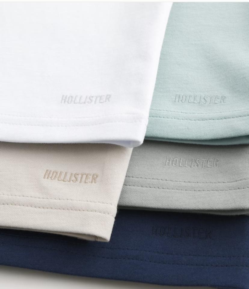 Hollister Everyday Tee 5-Pack