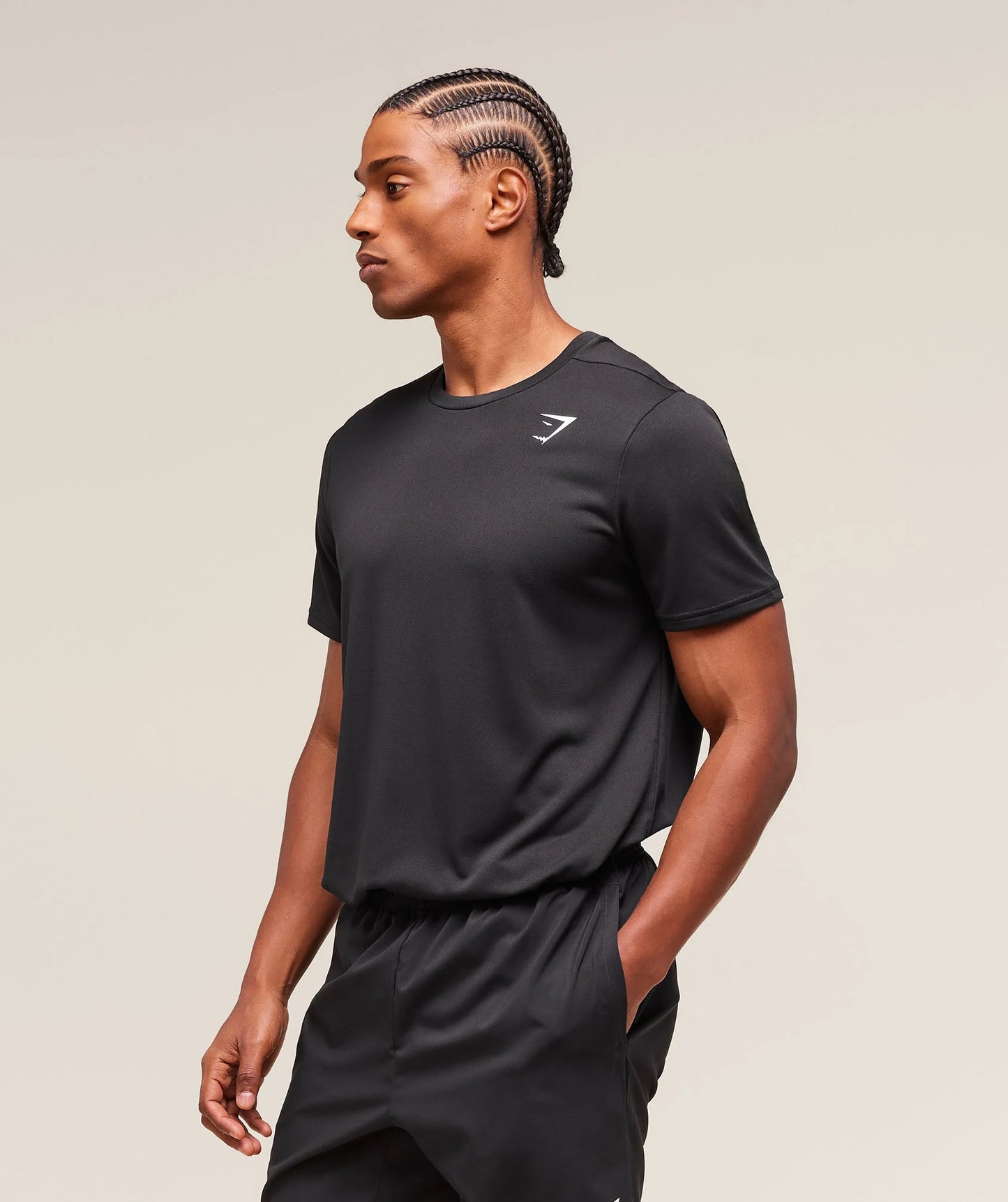 Gymshark Arrival Regular Fit T-Shirt | Black