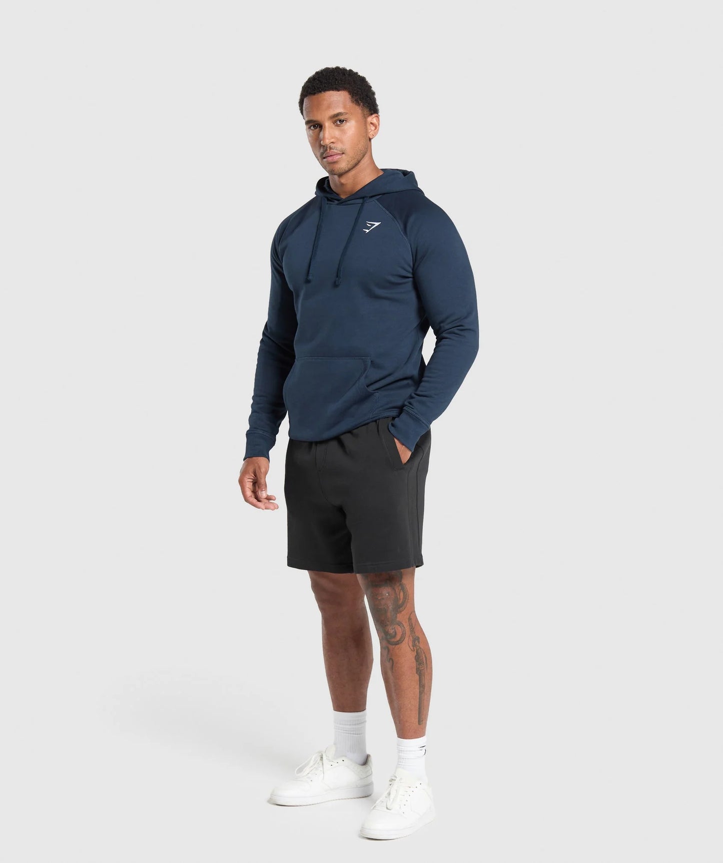 Gymshark Crest Hoodie | Navy