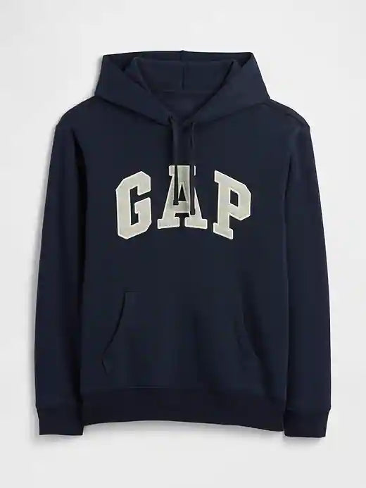 Relaxed GAP Logo Hoodie | Navy