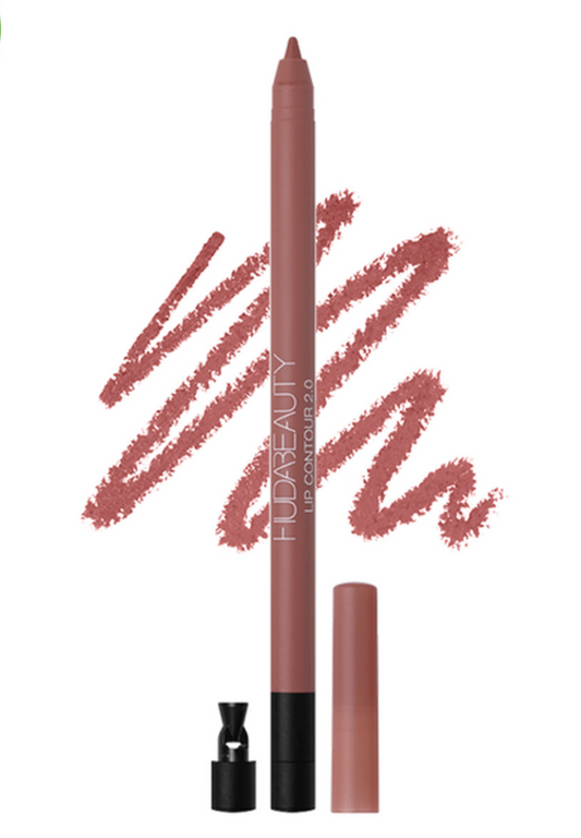 Huda Beauty - Lip Contour 2.0 Automatic Matte Lip Pencil | Pinky Brown