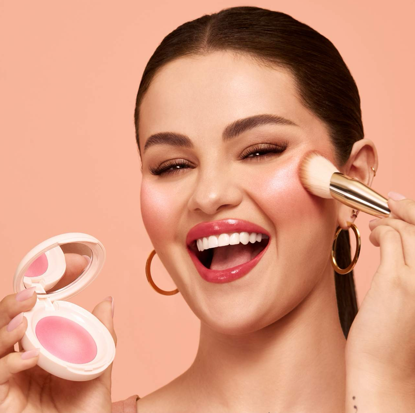 Rare Beauty - Soft Pinch Luminous Powder Blush | Happy - cool pink