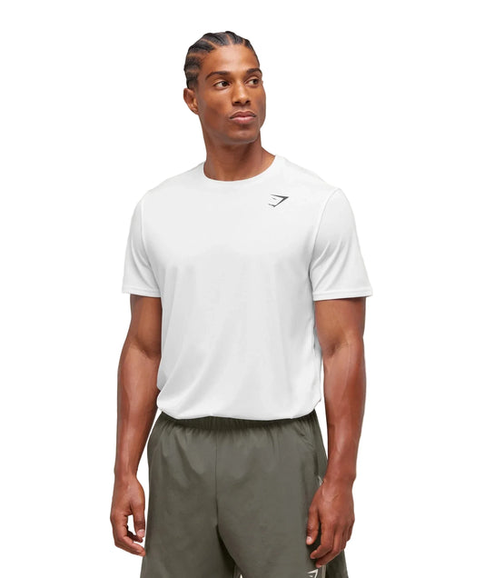 Gymshark Arrival Regular Fit T-Shirt | White