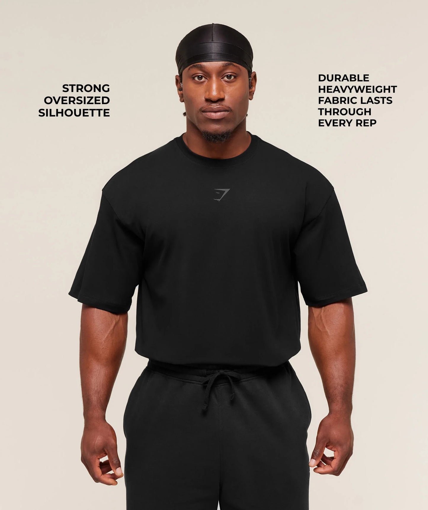 POWER T-SHIRT | Black/Asphalt Grey