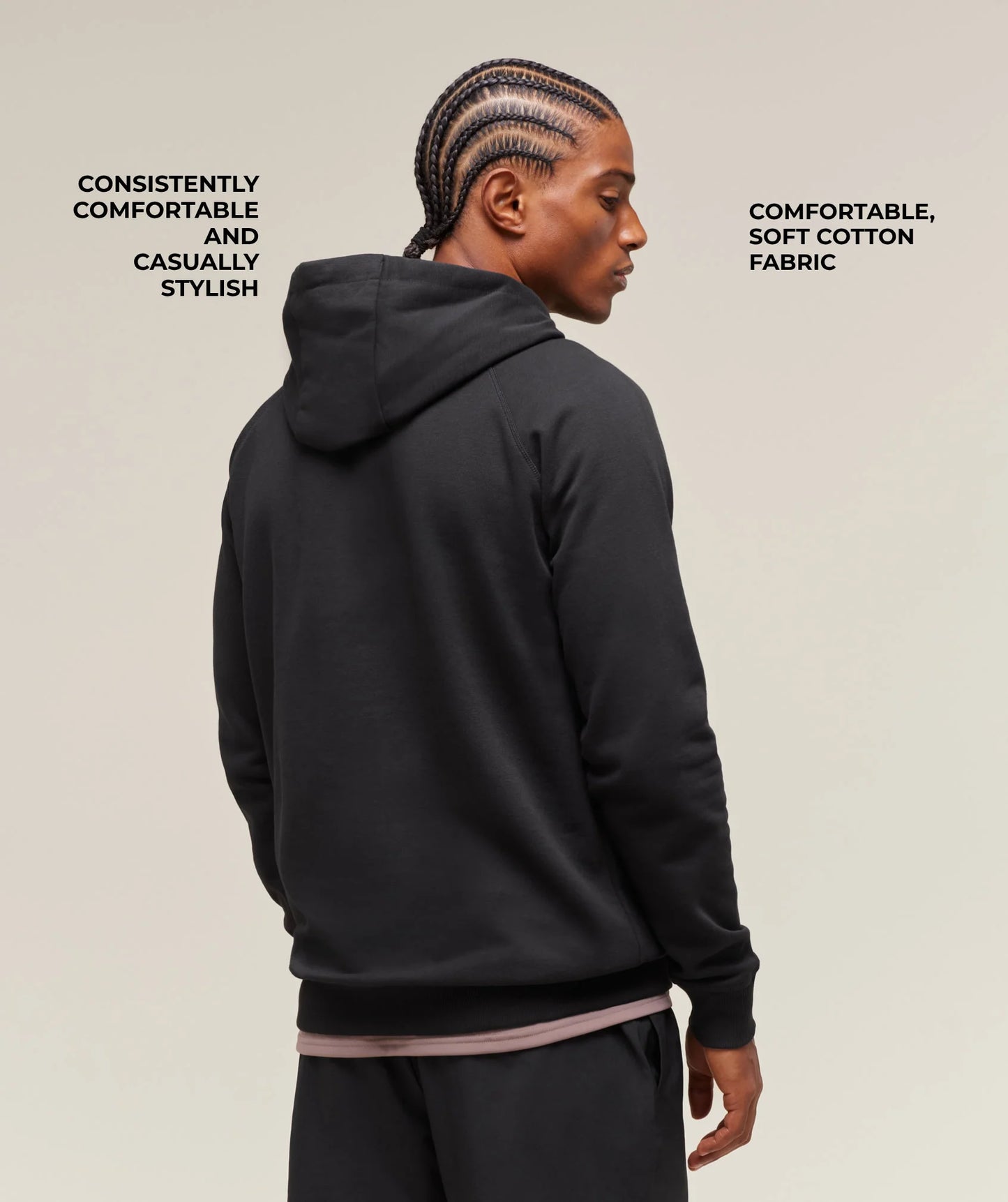 Gymshark Crest Hoodie | Black