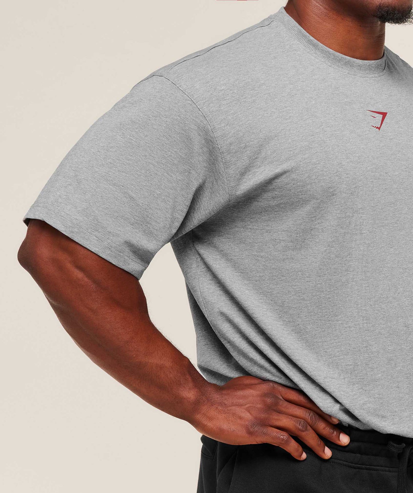 POWER T-SHIRT | Charcoal Core Marl