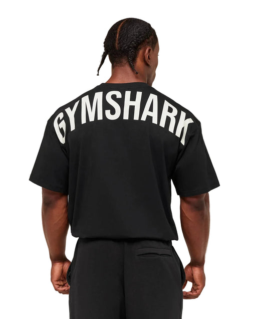 POWER T-SHIRT | Black/Oat White